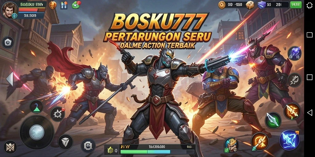 Gameplay seru dan menegangkan dalam BOSKU777.