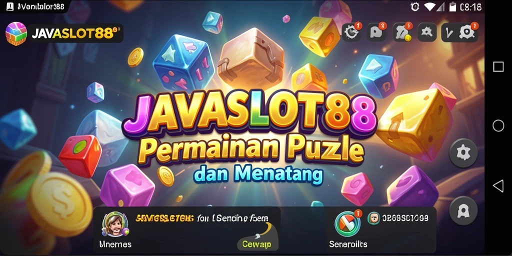 Tampilan gameplay JAVASLOT88 yang menarik dengan teka-teki seru.