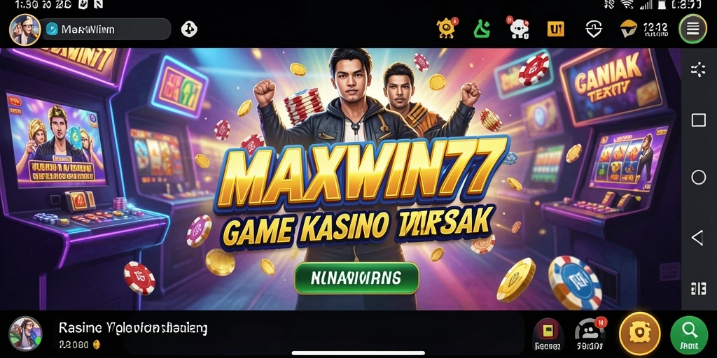 Gameplay menarik di MAXWIN77 dengan berbagai permainan Kasino.