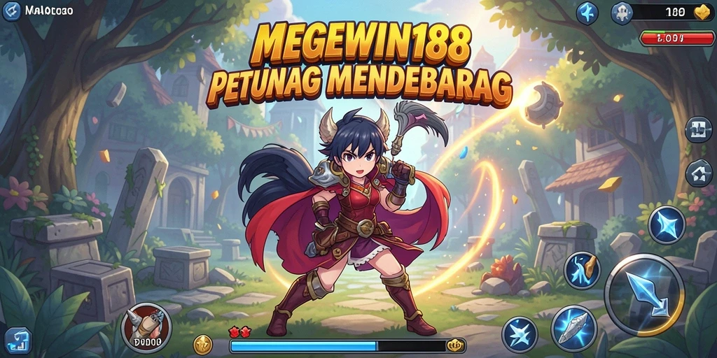 Tampilan menarik dari gameplay MEGEWIN188 dengan karakter Anime yang memukau.