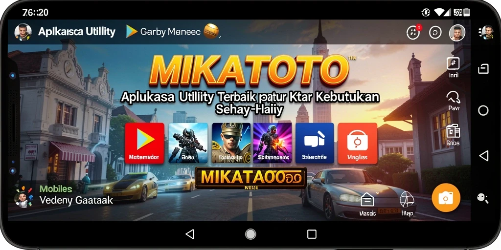 Tampilan aplikasi MIKATOTO dengan fitur pengingat yang intuitif.
