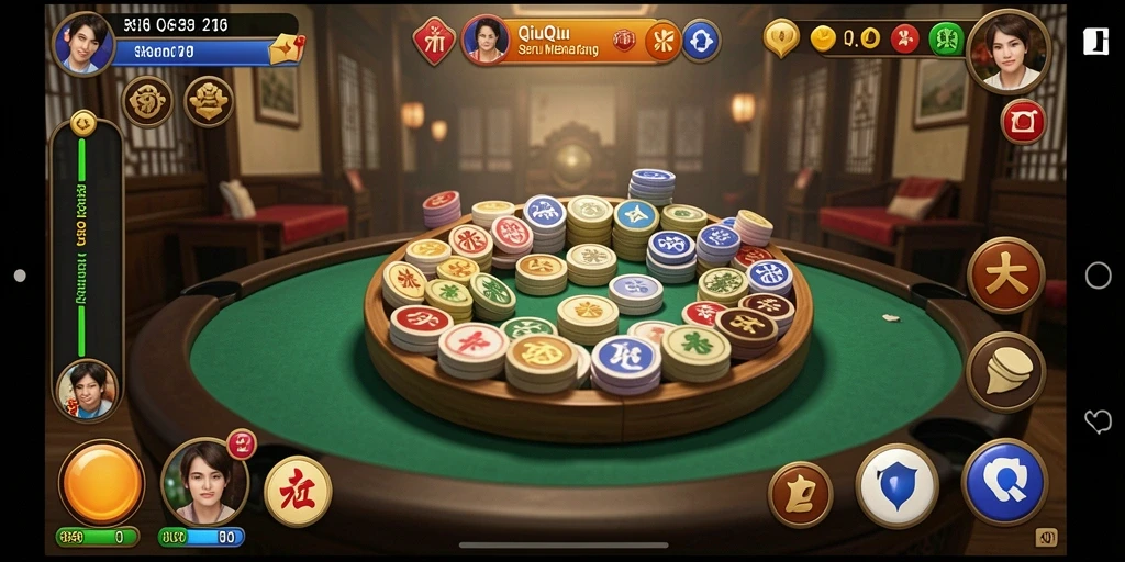 Tampilan menarik dari gameplay QiuQiu di N06.