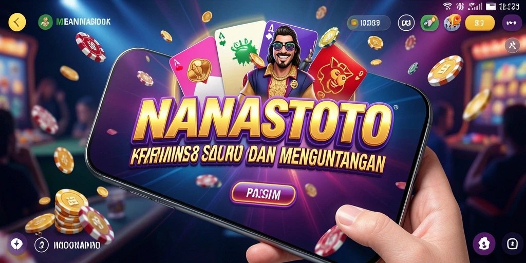 Tampilan gameplay NANASTOTO yang mendebarkan dan penuh warna.