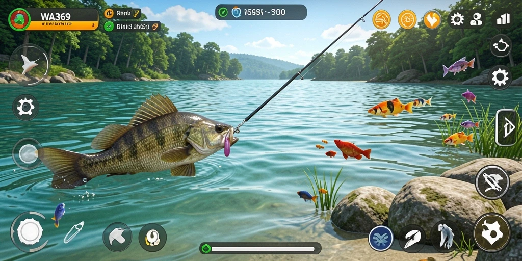 Gameplay seru memancing di WA369 dengan grafis menawan.