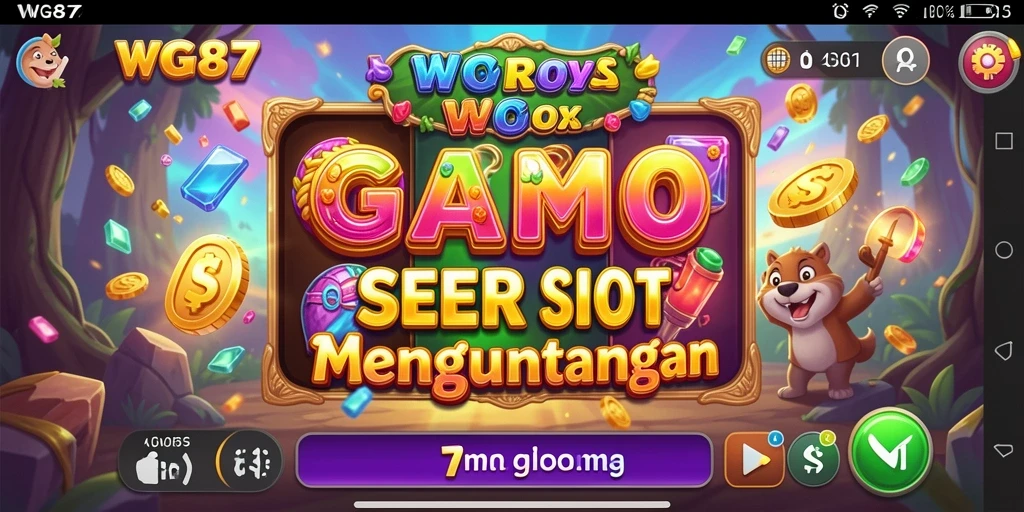 Tampilan gameplay memukau dari WG87 yang penuh dengan petualangan Slot.