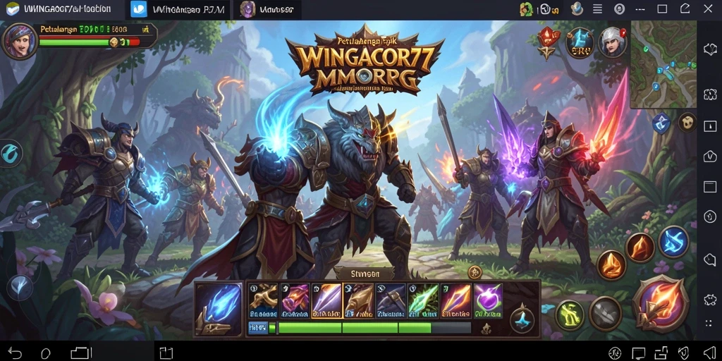 Tampilan gameplay WINGACOR77 yang seru dan mendebarkan.